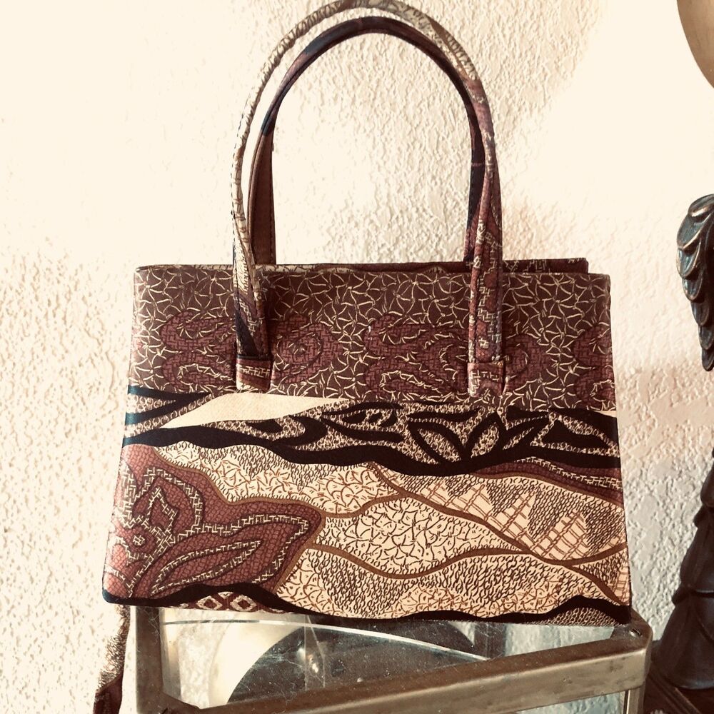 Vintage Girlfriend Silversilk Tapestry Convertible Bag-Boho Top Handle Crossbody